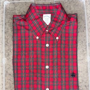 Brooks Brothers Mini Tartan Sport Shirt